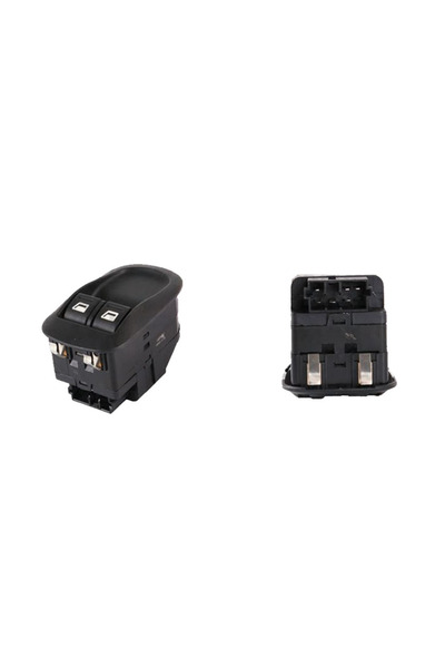 Kraftvoll Peugeot 206 - Sol Ön Cam Açma Anahtarı Düğmesi - (2001~2013) - (655...