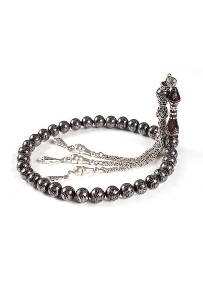 TESBİHCİBABA Üst Düzey Gümüş Çakım Kuka Tesbih