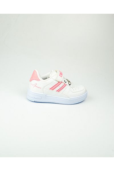 BABALİ 905 White Pink Kids Sneakers with Father