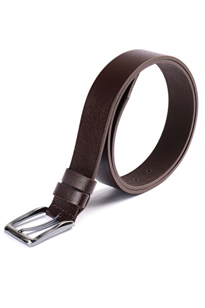 Pino44 حزام رجالي 100% من جلد الجاموس 4 سم كلاسيكي/دينيم