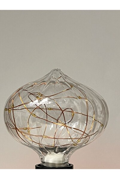 OKYANUSAYD PERİ LEDLİ İNCİR CAM MODELİ DEKORATİF RGB KARIŞIK RENK IŞIK ANİMASYONLU AMPÜL