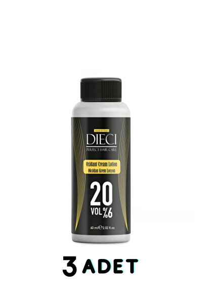 Dieci 3 Adet 60ml Oksidan 20 Vol