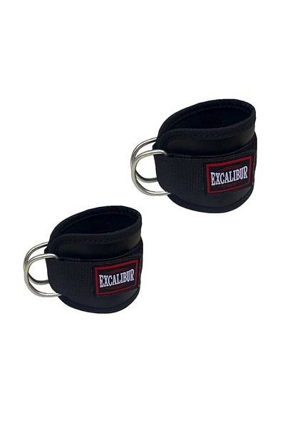 Excalibur Black Ergo Wrist Strap - Pair