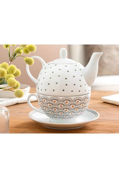 English Home PORCELAIN TEA POT SET