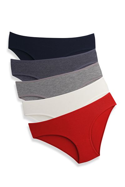 Lolitam Chiloți de damă Bumbac Lycra Pachet 5
