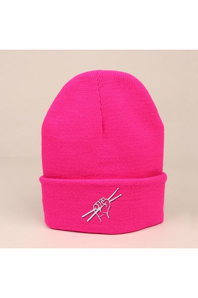T-FUNNY Drummer Stick Embroidered Beret