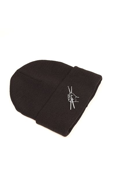 T-FUNNY Drummer Stick Embroidered Beret