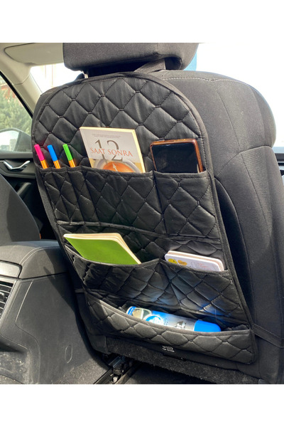 eryatex Araba Koltuk Arkası Eşya Düzenleyici Cepli Organizer Koruyucu Koltuk ...