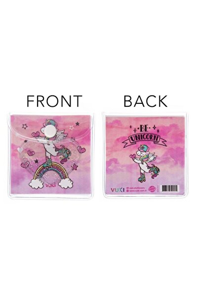 YEŞİL KIRTASİYE Gökkuşağı Unicorn Çantalı Renkli Küp Notluk