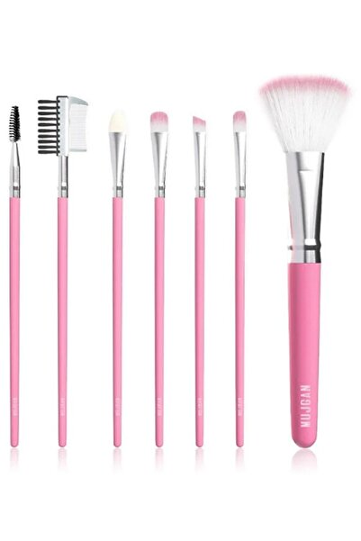 SHILOX Набір з 7 пензлів для макіяжу, рожевий колір
