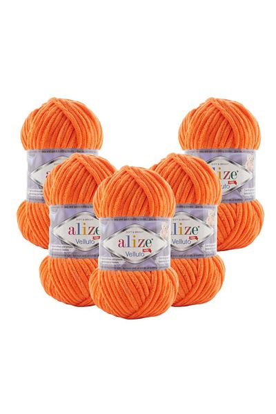 Alize Velluto 5 τεμαχίων 550 Κατιφέ Πλεκτό Κλωστή