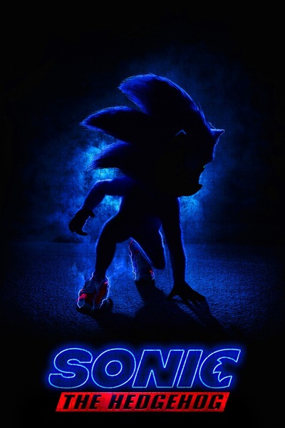 Jeronkarji Sonic the Hedgehog (2020) Film Posterinin 500 Parça Puzzle Yapbozu...