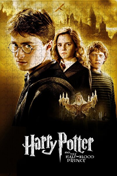 Jeronkarji Harry Potter and the Half-Blood Prince (2009) Film Posterinin 500 Parça Puzzle Yapbozu Sürüm2 F23