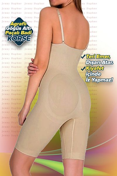 Jenny Daphne corset badi sub bust agrafat în față cu picioare formtime - 9106