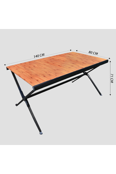 NURGAZ Campout Katlanır Odin Kamp Masası - Taşıma Çantalı NG N054