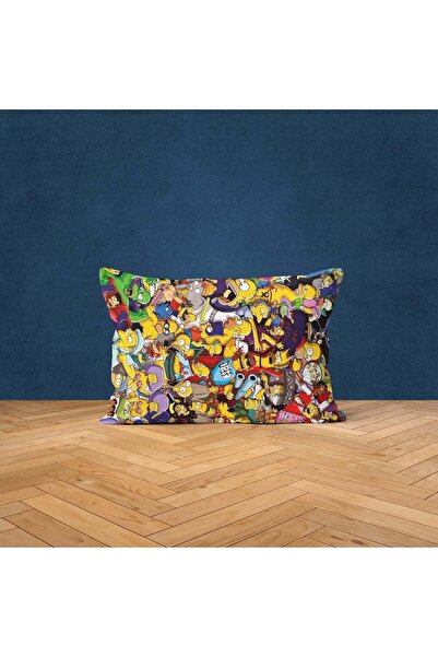 The Lucid Lab Simpsons Çift Taraflı Yastık Kılıfı - 2 Adet