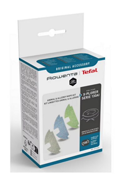 TEFAL طقم ممسحة ممسحة TEFALRG9075 X-Plorer 130 AI