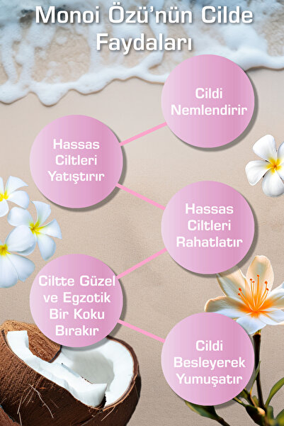 FRANO Monoi Hawaii Nemlendirici ve Besleyici Bahar Esintisi Hissi Veren Duş Jeli 400 ml Shower Gel