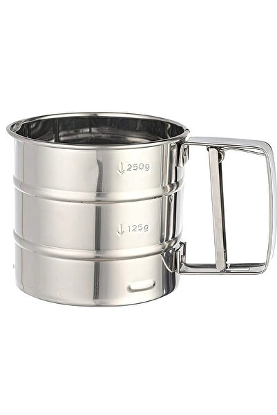 evikonu Paslanmaz Çelik Metal Un Ve Şeker Eleği 250 Gr - Pratik ve Dayanıklı