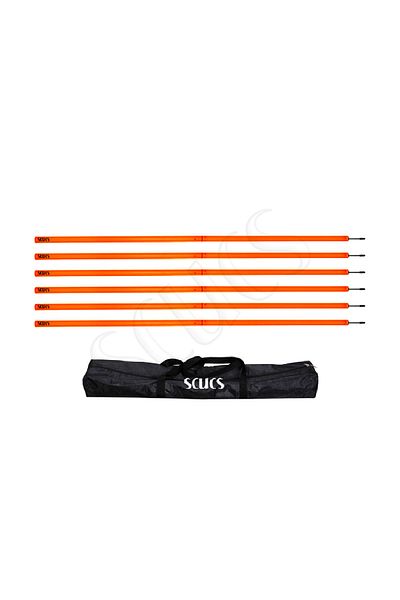 SCUCS Slalom 32 mm Set with Spiked Bag - 6 Pieces Orange