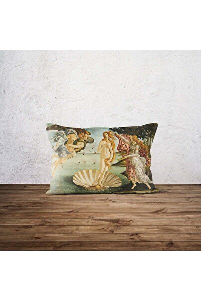 The Lucid Lab The Birth of Venus - Venüs'ün Doğuşu Çift Taraflı Yastık Kılıfı - 2 Adet