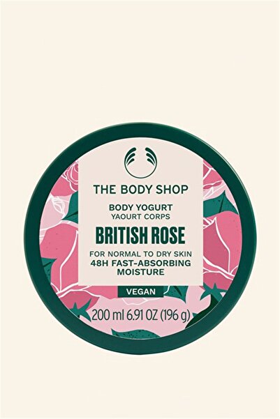 THE BODY SHOP Йогурт за тяло, Британска роза, 200 мл