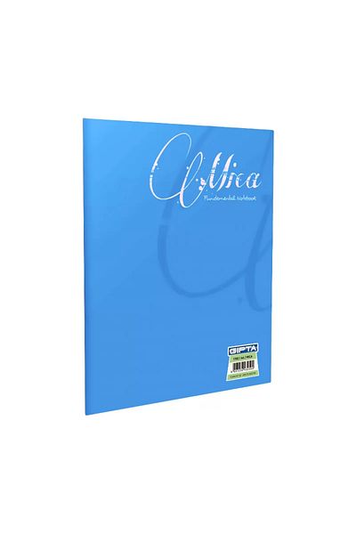 Gıpta Gipta Mica Plastic Cover Notebook A5 Frame 80 Sheets (2055)