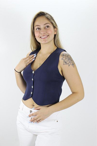 Rouge STEEL KNITTED VEST