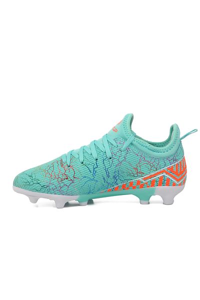 AYAKMOD Ghete de fotbal pentru copii cu șireturi Mk-241-F Mint