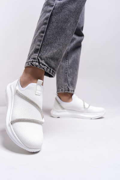 Riccon Tenis Blikisz pentru femei 0012400   Alb