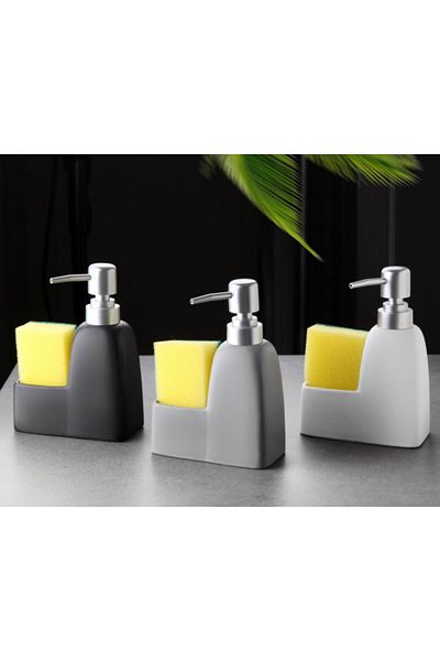 Mabeyn Luxury Porcelain Liquid Soap Dispenser White