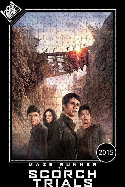 Jeronkarji Maze Runner: The Scorch Trials (2015) Film Posterinin 500 Parça Pu...