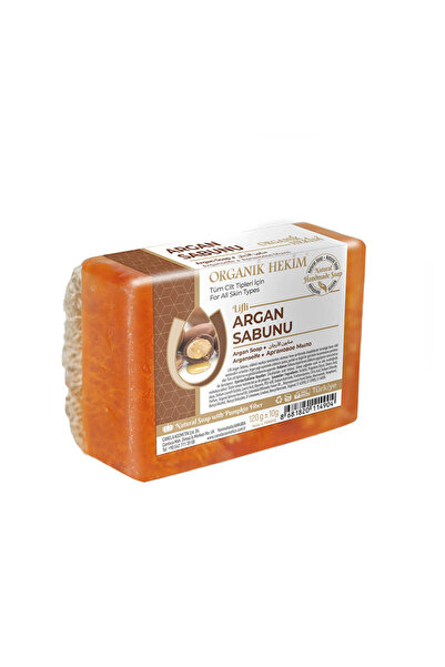 Organik Hekim Lifli Argan Yağlı Saç Sabunu E Vitaminli Hacim Parlaklık Ve Güç...