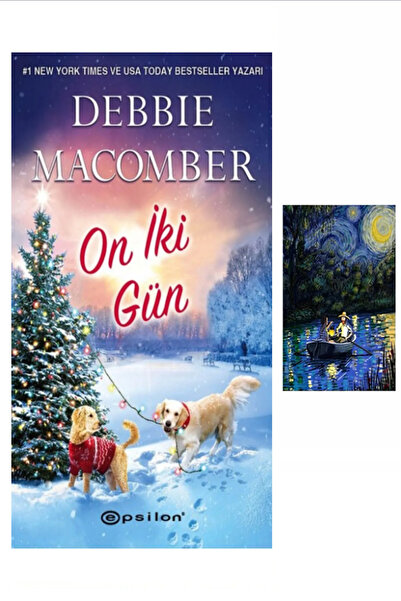puslurotalar On İki Gün - Debbie Macomber (Koleksiyon Kitap) + Mavi Gece Stiker