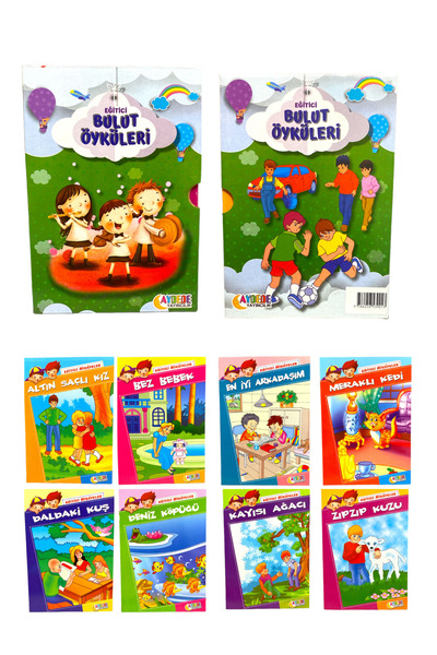 Tandem Yayınları EĞİTİCİ BULUT ÖYKÜLERİ ÇOCUK KİTAPLARI 8 KİTAP
