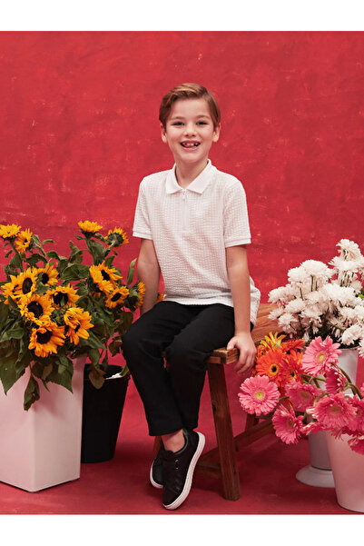 LC Waikiki Chlapecké tričko s krátkým rukávem a polo límečkem 23. dubna