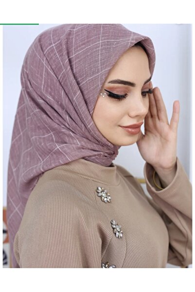 Trablus Tesseture Γυναικείο βαμβακερό κασκόλ Nope/Λινό φλεγμένο φουλάρι