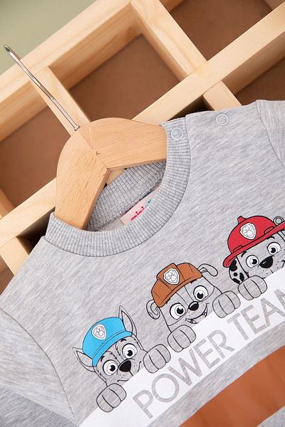 VEGAMOD BABY BOY POWER TEAM WRITTEN TWO STRING POLAR CHARGED 9-12-18-24 MONTHS SEASONAL BOTTOM-TOP SET