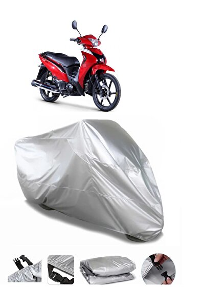AUTOLION مشمع دراجة نارية باللون الرمادي من Kuba SJ50 Pro عالي الجودة