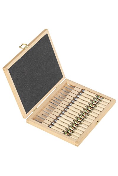 Kirschen Two Cherries Mikro Ahşap Oyma Seti 14 Parça Ahşap Kutulu