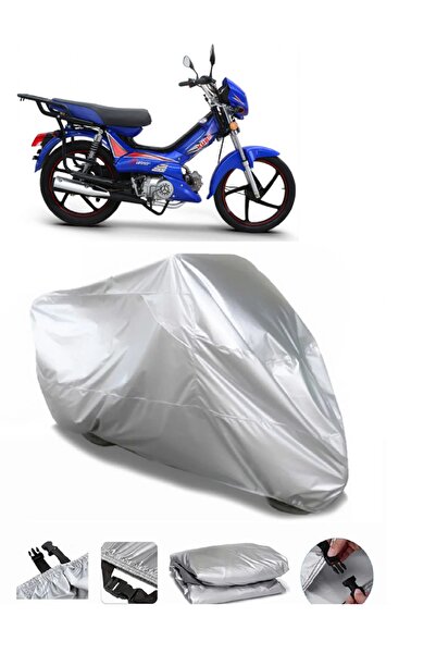 autolion قماش مشمع للدراجات النارية باللون الرمادي من Kuba Runner 50 عالي الجودة