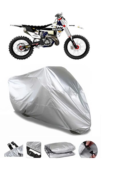AUTOLION Husqvarna TE 250 Gray Motorcycle Tarpaulin Premium Quality