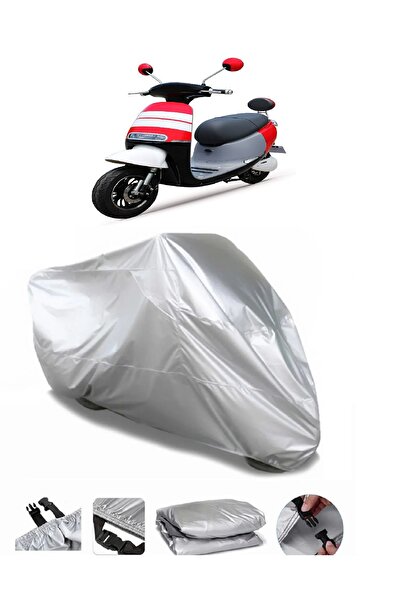 autolion Stmax Viva 80 قماش مشمع للدراجات النارية باللون الرمادي عالي الجودة