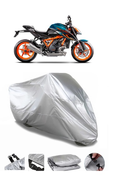 autolion مشمع دراجة نارية KTM 1290 Super Duke R باللون الرمادي عالي الجودة