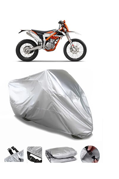 autolion KTM 250 Freeride R قماش مشمع للدراجات النارية باللون الرمادي عالي ال...