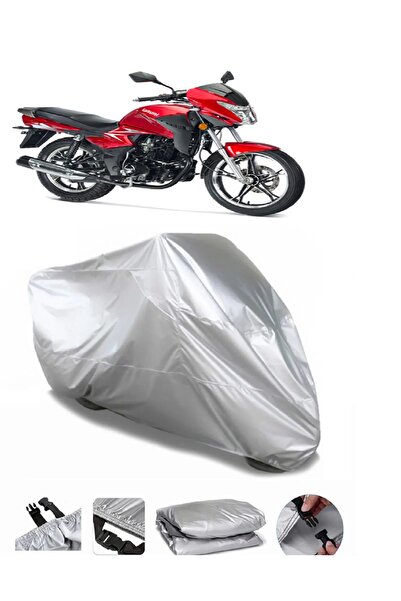 AUTOLION Kanuni S125T قماش مشمع للدراجات النارية باللون الرمادي عالي الجودة