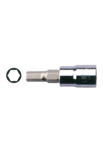 CETA FORM C08s-h30 1/4” Allen End Socket 3.0 Mm