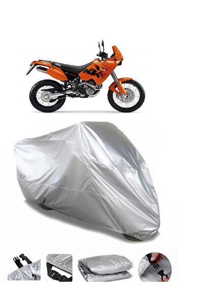 AUTOLION KTM 640 Adventure قماش مشمع للدراجات النارية باللون الرمادي عالي الجودة