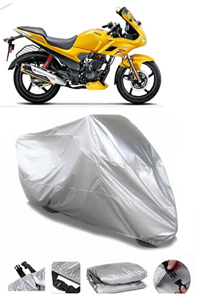 AUTOLION قماش مشمع للدراجات النارية باللون الرمادي من Hero Karizma عالي الجودة