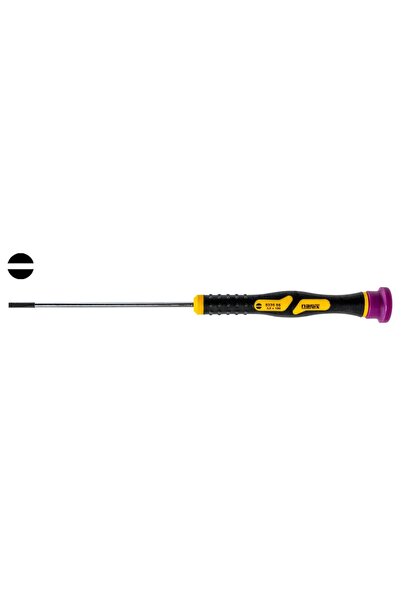 NAREX 833555 Elektronikçi Tip Klemens Düz Uçlu Tornavida 3x100 Mm